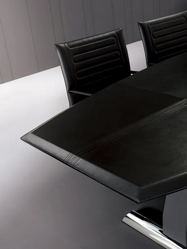 Rectangular wooden meeting table Dolmen i 4 Mariani factory i 4 Mariani from Italy. Foto №5