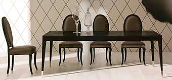 Table ANGELO CAPPELLINI Opera TIGRANA CLASSIC rectangular 46008/22