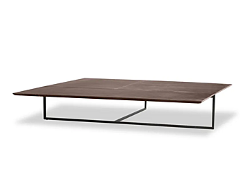 Coffee table Icaro leather Baxter factory BAXTER from Italy