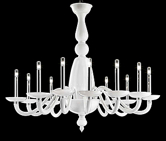 Chandelier Barovier&Toso Palladiano 5600/12