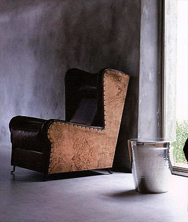 Armchair BAXTER Pochette factory BAXTER from Italy. Foto №1