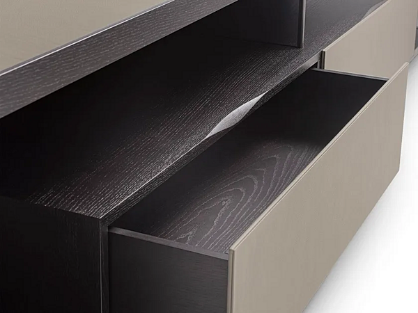 Wooden sideboard with drawers GIORGETTI Kukei factory GIORGETTI from Italy. Foto №5