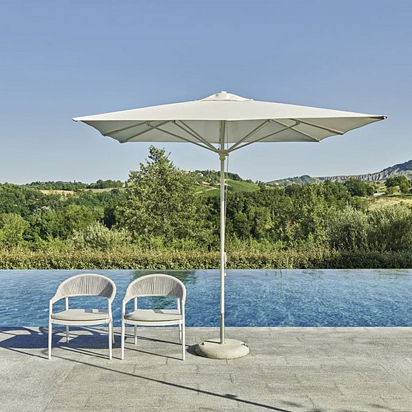 Stackable Aluminium Easy Chair with Armrests VARASCHIN Clever Lounge 229L5, 229L3 factory VARASCHIN from Italy. Foto №12