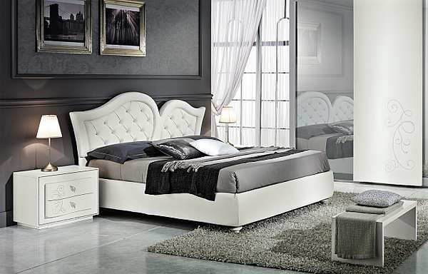 Bed EURO DESIGN 1074 h factory EURO DESIGN from Italy. Foto №3