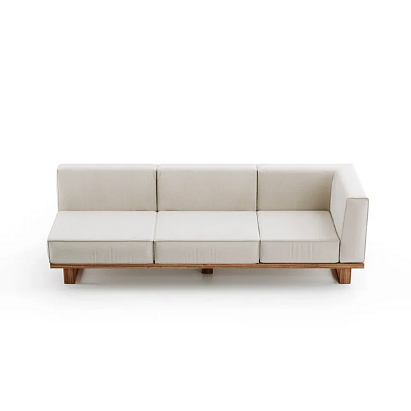 3-Seater Fabric Sofa with Soft Back Atmosphera 9 Zero 9.0.M3 factory ATMOSPHERA from Italy. Foto №10