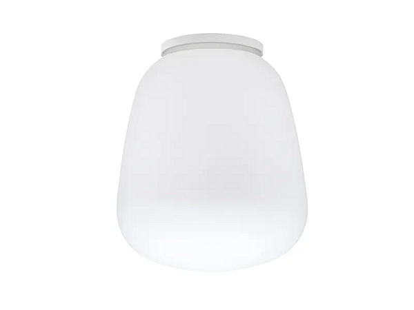 Glass ceiling lamp Fabbian Lumi Baka factory Fabbian from Italy. Foto №2