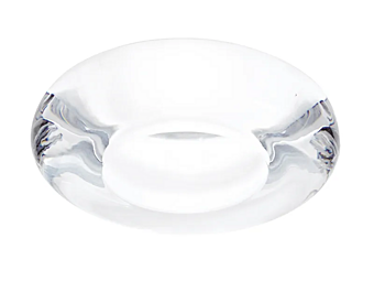 Recessed Crystal Spotlight for False Ceiling Fabbian Tondo factory Fabbian from Italy