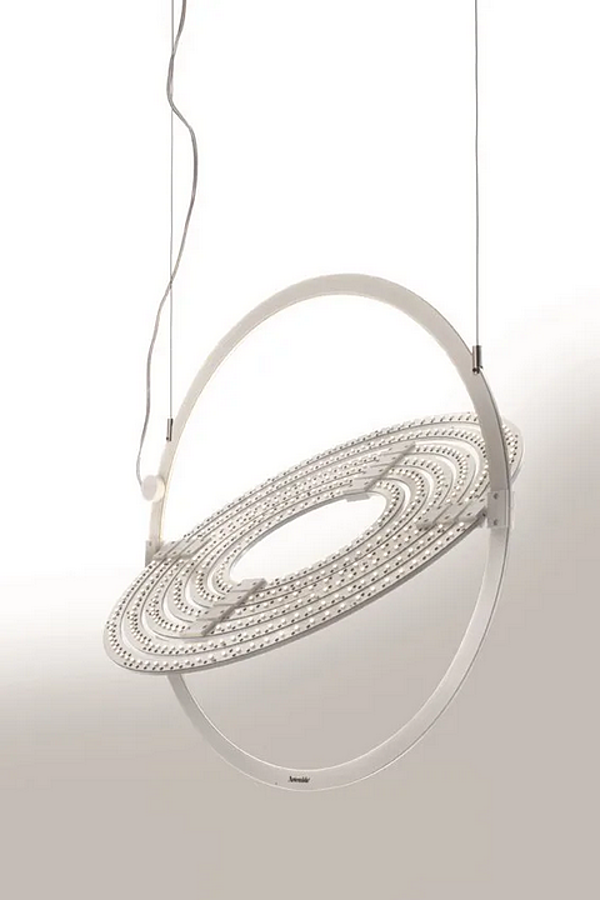 LED Pendant Lamp in Aluminium Copernico Artemide 1623010A, 1623020A factory Artemide from Italy. Foto №4