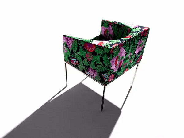 Fabric easy chair with armrests ERBA ITALIA Eco Collection factory ERBA ITALIA from Italy. Foto №10