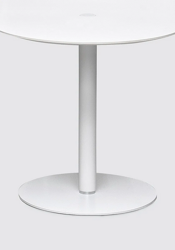 Height Adjustable Round Coffee Table Kristalia PTB factory Kristalia from Italy. Foto №2