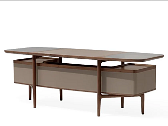 Rectangular wooden writing desk GIORGETTI Mogul