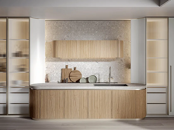 Custom Oak Kitchen by Old Line Incanto 3.0 factory Oldline from Italy. Foto №2