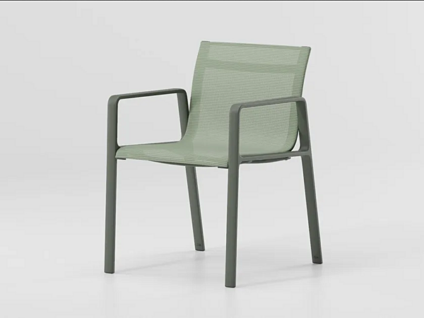 Stackable fabric garden chair KETTAL Park Life factory KETTAL from Italy. Foto №1