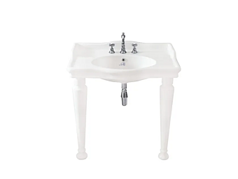 Porcelain Console Washbasin Coventry Gentry Home factory Gentry Home from Italy