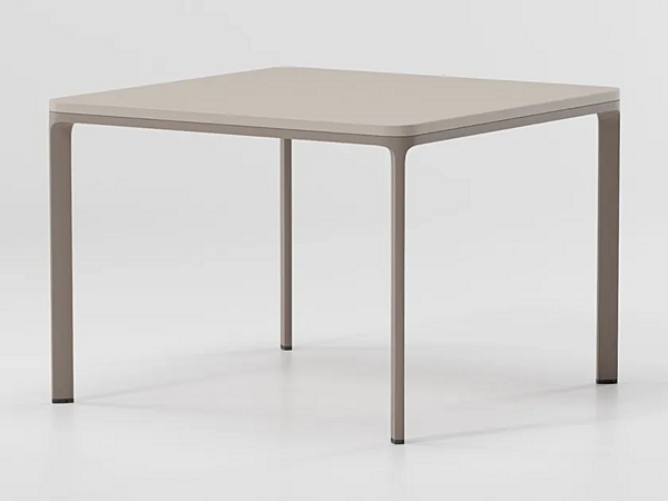 Square Stone Garden Table KETTAL Park Life factory KETTAL from Italy. Foto №1