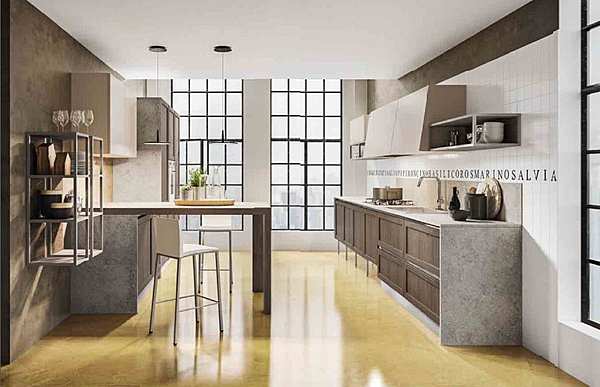 Kitchen HOME CUCINE quadrica_05 factory HOME CUCINE from Italy. Foto №1