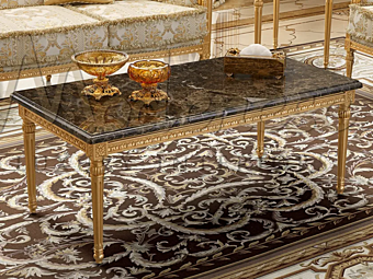 Rectangular coffee table in wood Modenese Luxury Interiors 14834 14834