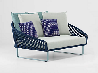 Fabric garden bed with soft back KETTAL Bitta