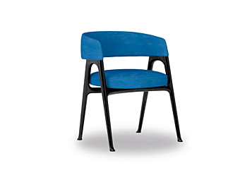 Chair Corinne upholstered back BAXTER collection