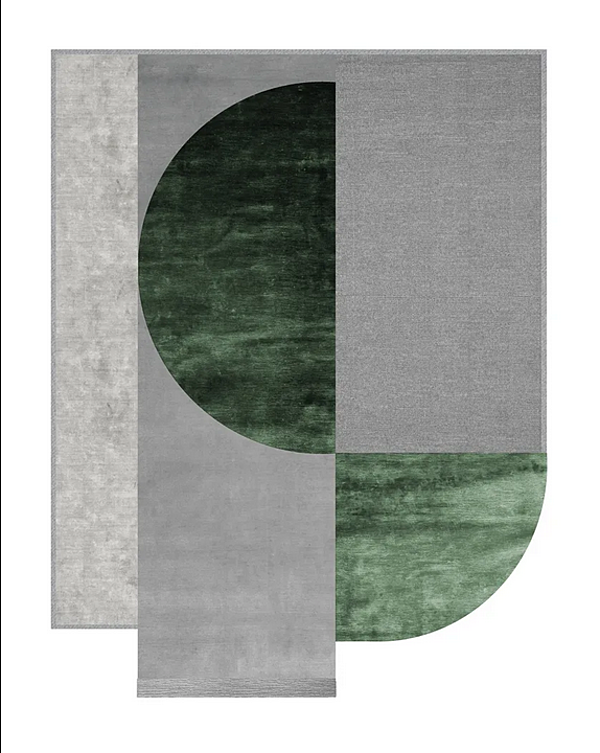 Modular Geometric Shapes Rug GIORGETTI GA240, GA240A, GA240B, GA240C factory GIORGETTI from Italy. Foto №2