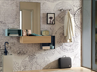 Wall Mounted Hallway Unit Moretti Compact LV208 Wall Mounted Hallway Unit Moretti Compact LV208 factory MORETTI COMPACT from Italy