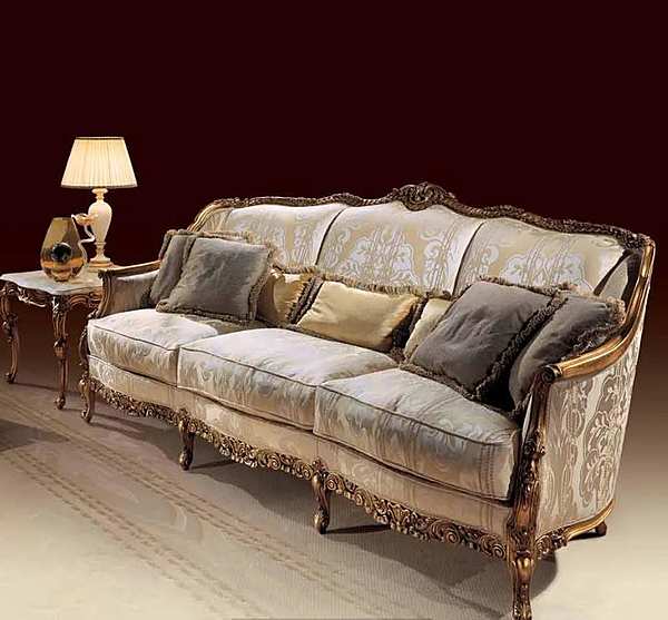Couch ANGELO CAPPELLINI SITTINGROOMS Vico 11569/D3 factory ANGELO CAPPELLINI from Italy. Foto №2