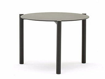 Round Aluminium Garden Side Table Bahia VARASCHIN 2265, 2266