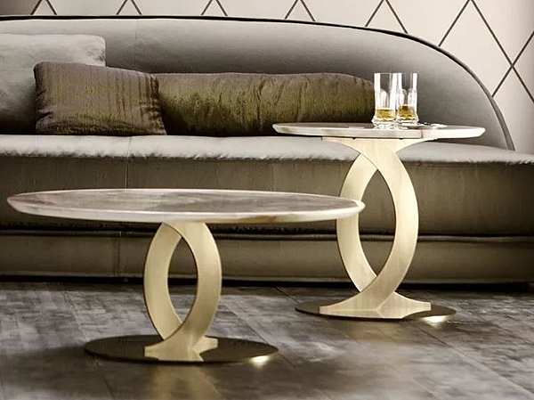 Coffee table ANGELO CAPPELLINI Opera LUDMILLA 45002 factory ANGELO CAPPELLINI from Italy. Foto №3