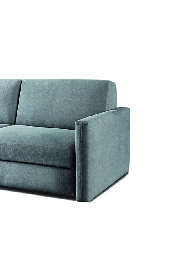 Sofa bed in leather or fabric VIBIEFFE 2200 Squadroletto factory VIBIEFFE from Italy. Foto №6