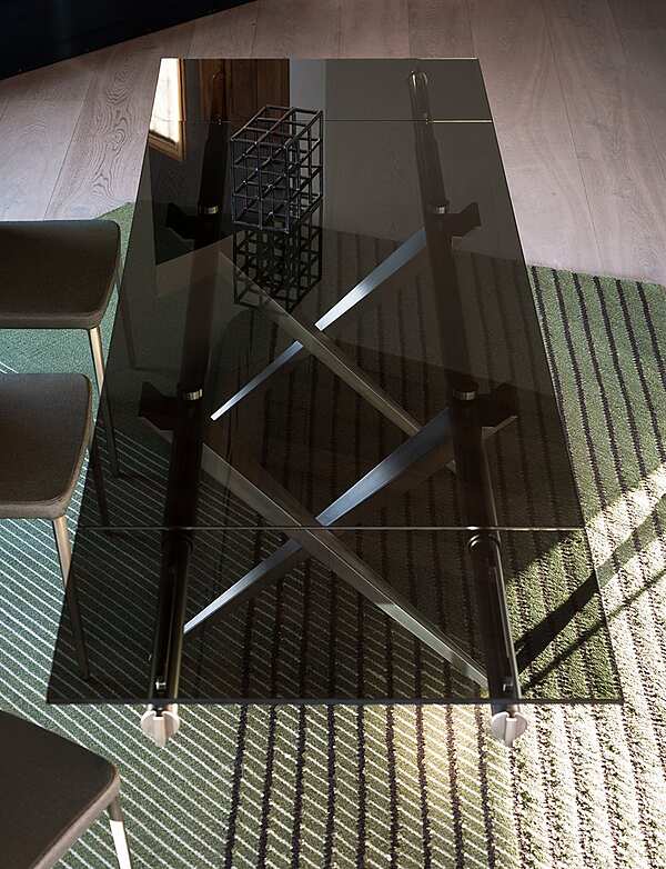 Table DESALTO Tender - extending table 420 factory DESALTO from Italy. Foto №8