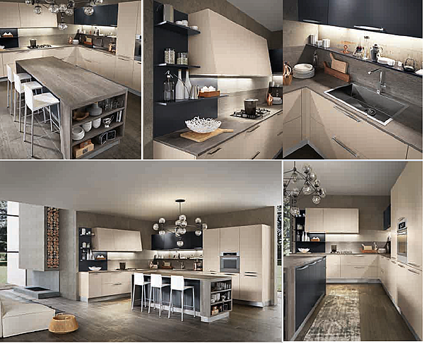 Kitchen HOME CUCINE color matt_08 factory HOME CUCINE from Italy. Foto №2