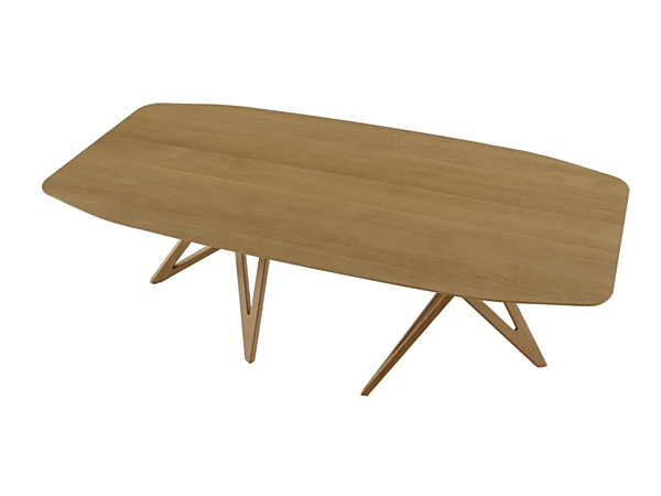 Rectangular wooden dining table LIGNE ROSET Ennea 005CFT5C-005HFT5S factory LIGNE ROSET from Italy. Foto №2