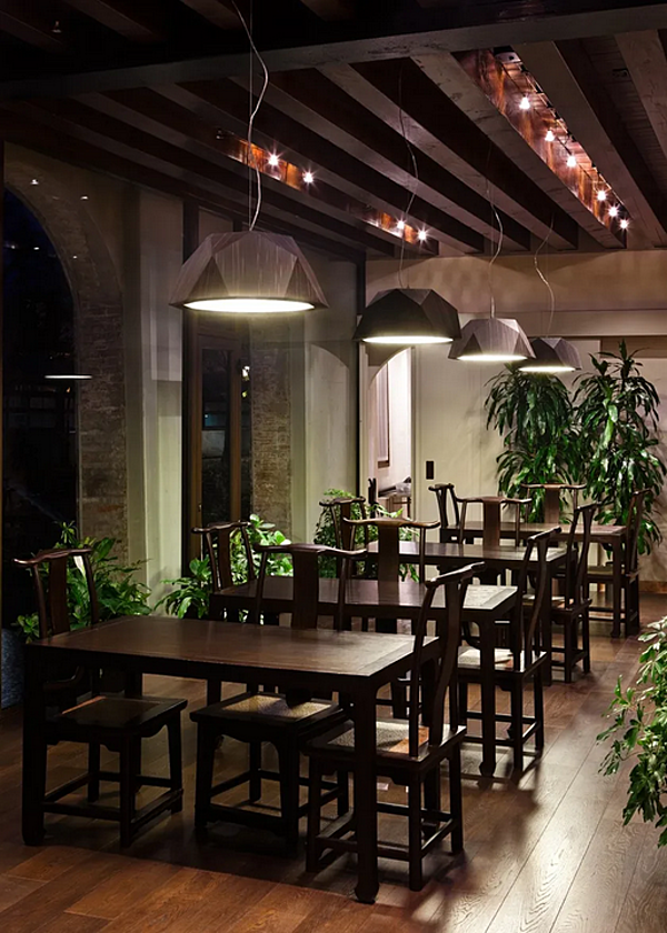 Aluminium pendant lamp Fabbian Crio factory Fabbian from Italy. Foto №17