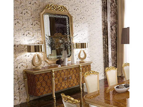 Classic Style Harmony Mirror A.R. Arredamenti 303/S factory A.R.ARREDAMENTI SRL from Italy. Foto №6