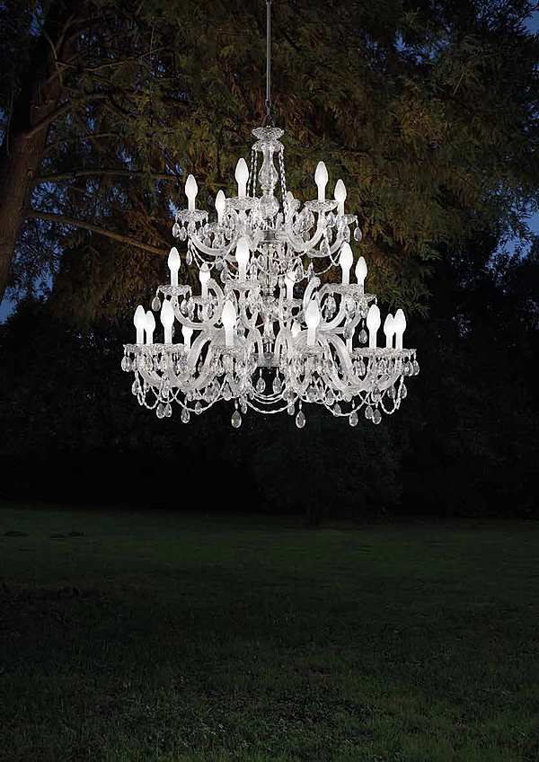 Chandelier MASIERO (EMME PI LIGHT) DRYLIGHT S24 factory MASIERO (EMME PI LIGHT) from Italy. Foto №1