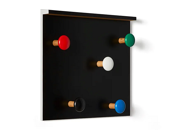 Wall Mounted Solid Wood Coat Rack CASSINA LC17 Portemanteau 017 factory CASSINA from Italy. Foto №2