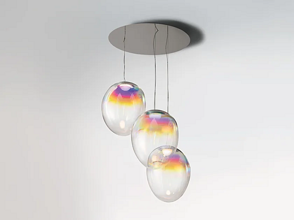 Blown Glass Pendant Lamp Stellar Nebula Artemide factory Artemide from Italy. Foto №1