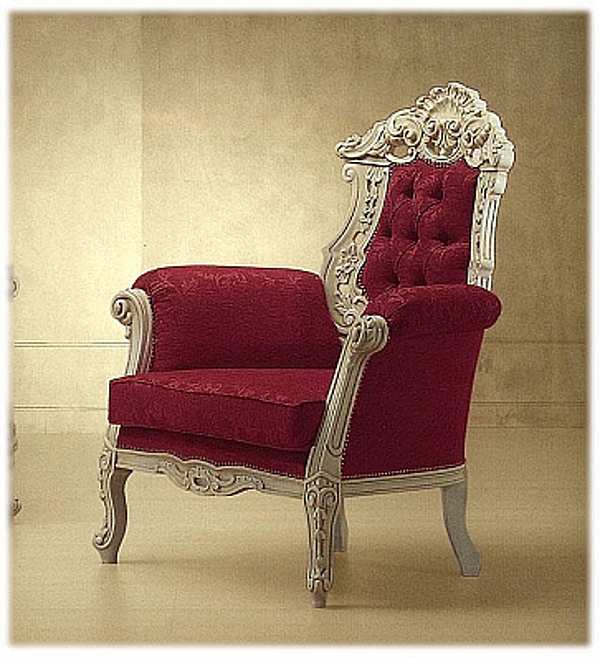 Armchair MORELLO GIANPAOLO 555/K poltrona factory MORELLO GIANPAOLO from Italy. Foto №1