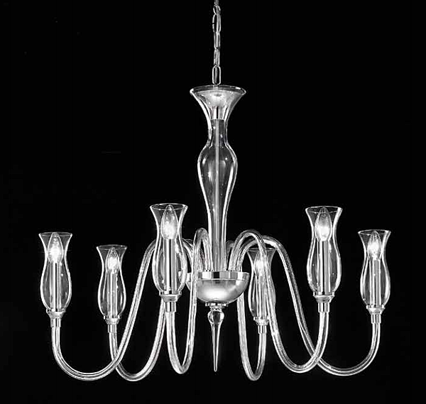 Chandelier SYLCOM 1020/5  factory SYLCOM from Italy. Foto №2