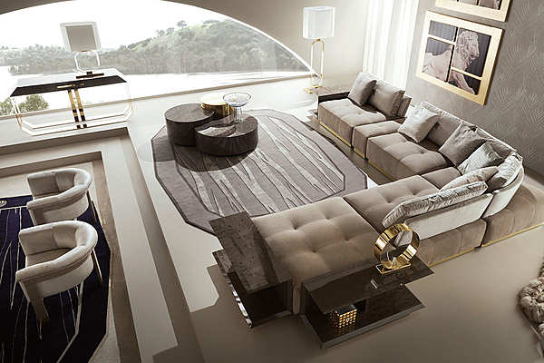 Couch GIORGIO COLLECTION Infinity sectional factory GIORGIO COLLECTION from Italy. Foto №2