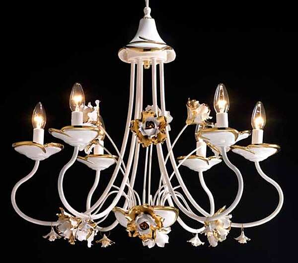 Chandelier LORENZON (F.LLI LORENZON) LL.77/BSO/F/6F factory LORENZON (F.LLI LORENZON) from Italy. Foto №2