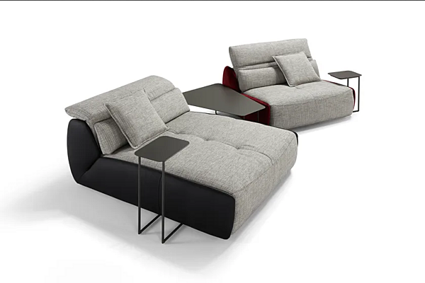 Egoitaliano 2 Seater Fabric Recliner Sofa with Electric Motion Selfy factory Egoitaliano from Italy. Foto №5