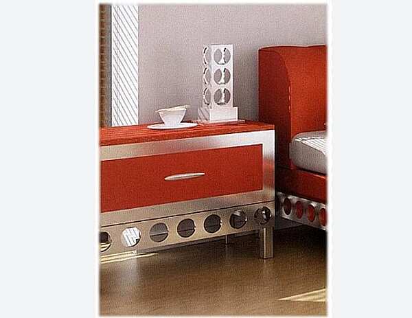 Bedside table FORMITALIA Montecarlo comodino factory FORMITALIA from Italy. Foto №1