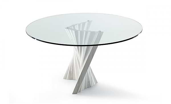 Table CATTELAN ITALIA Raffaello Galiotto Plisset Round factory CATTELAN ITALIA from Italy. Foto №1