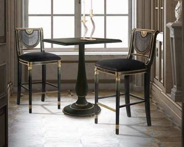 Bar stool ANGELO CAPPELLINI TIMELESS Painted Armchair 0726/SB factory ANGELO CAPPELLINI from Italy. Foto №2