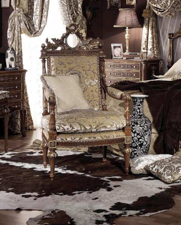 Armchair ASNAGHI INTERIORS PC7921 factory ASNAGHI INTERIORS from Italy. Foto №2