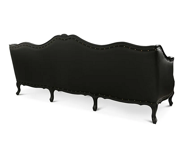 Three-Seater Leather Sofa Ottawa BRABBU factory BRABBU from Italy. Foto №4