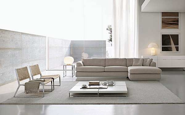 Sofa ALIVAR Home Project ASCOT DAD246 DX/SX + DAT158 DX/SX factory ALIVAR from Italy. Foto №2