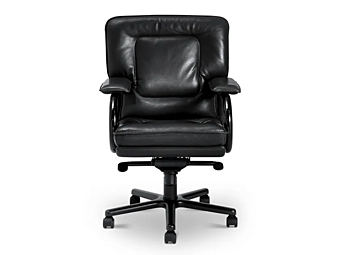 Leather Executive Chair with Castors Big i 4 Mariani