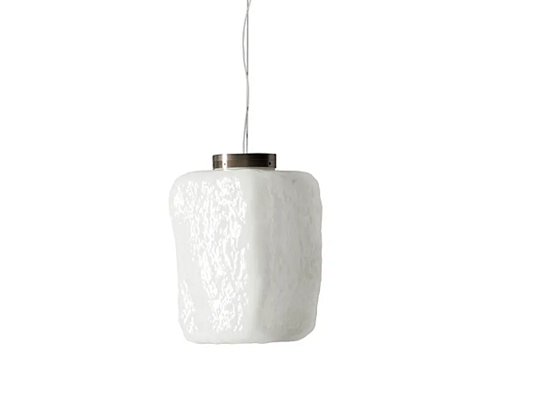 Murano glass pendant lamp with wax stone light CASSINA factory CASSINA from Italy. Foto №1